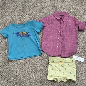 Janie and Jack and Tea Collection 12-18 months bundle